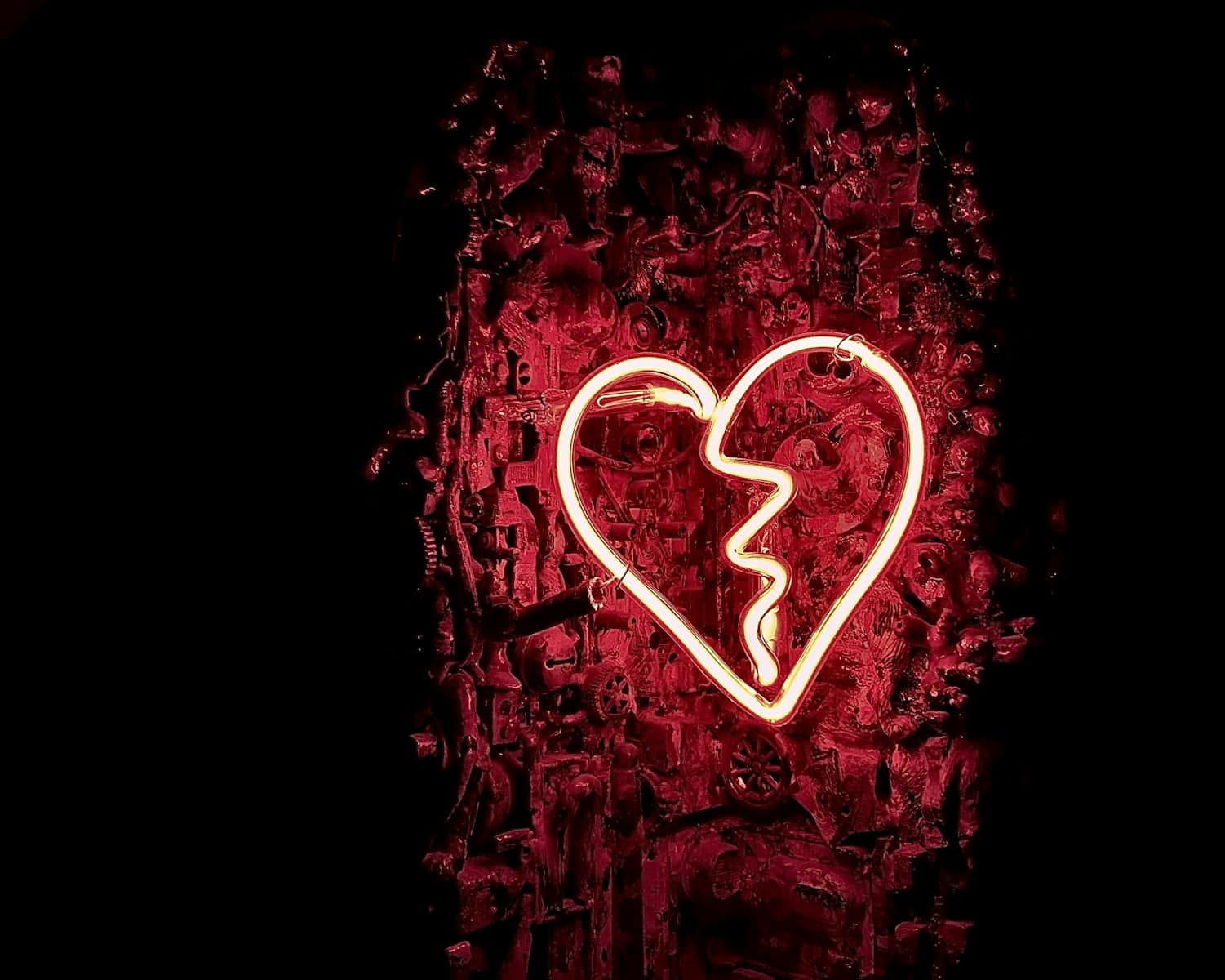 red neon signage. recover from infidelity with Gottman principles